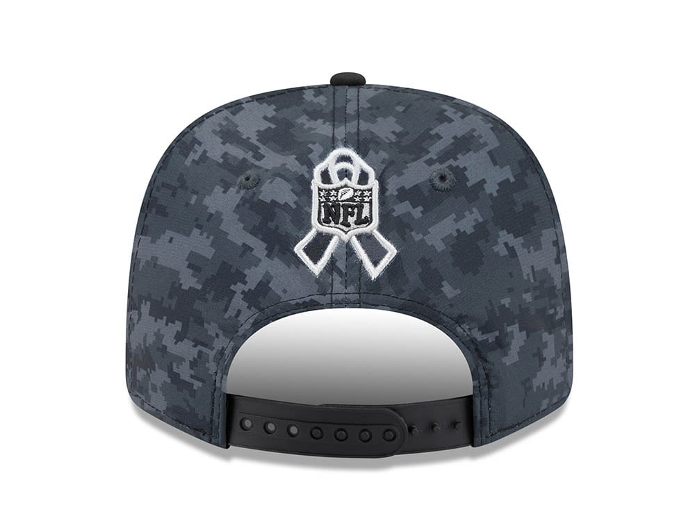 New Era Minnesota Vikings NFL Salute to Service 2026 Digi Camo Black 9Seventy Stretch Snapback Casquette