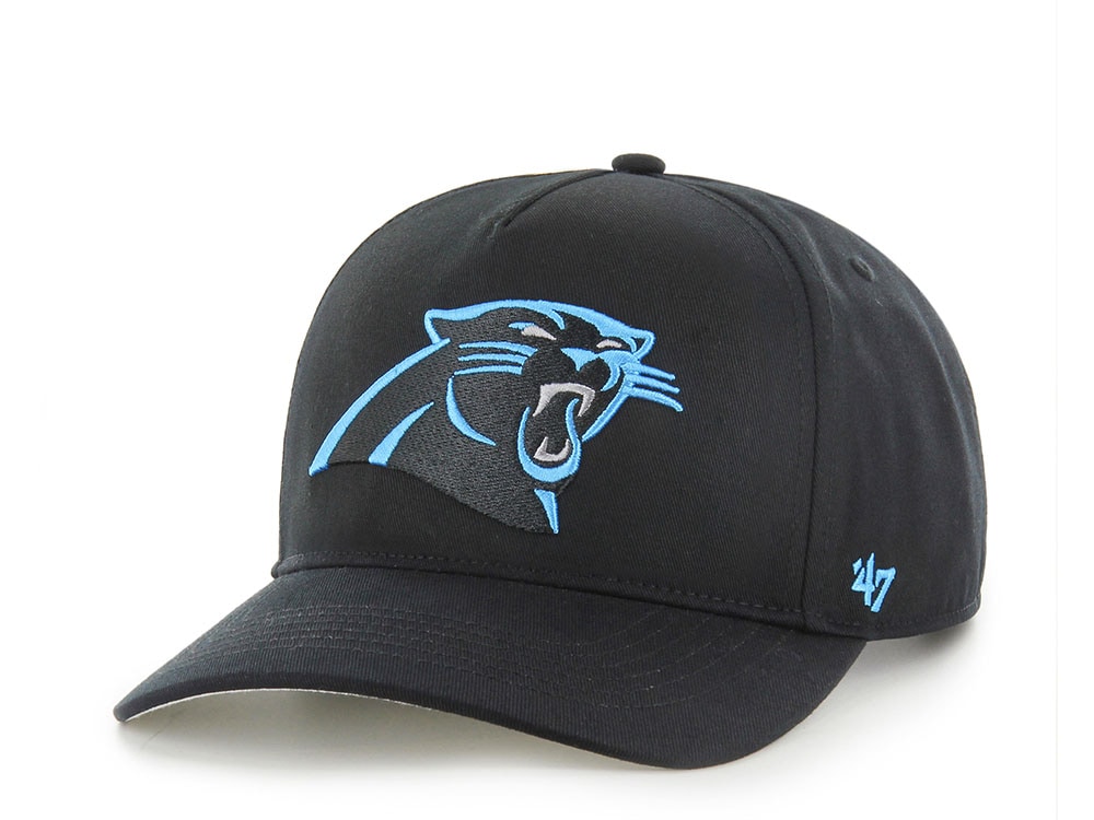 47Brand Carolina Panthers Black Classic Edition Hitch Snapback Casquette