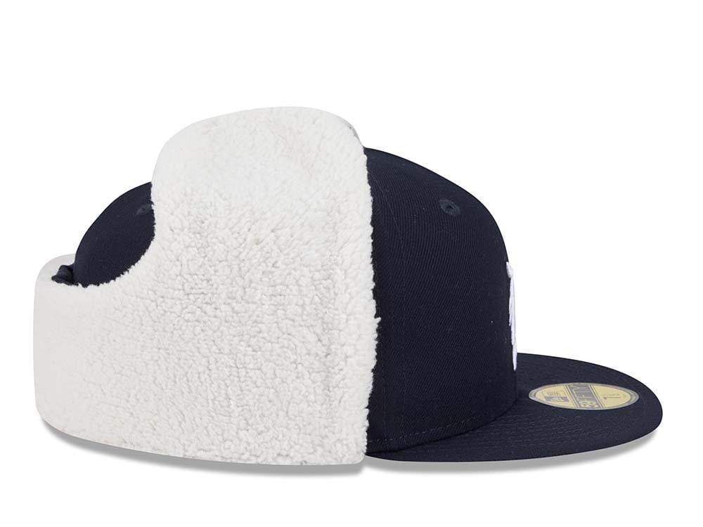 New Era Detroit Tigers Classic Navy 59Fifty Dogear Fitted Casquette