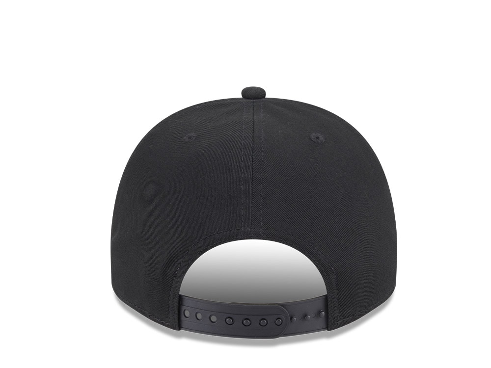New Era Boston Bruins Chainstitch Black 9Fifty A Frame Snapback Casquette