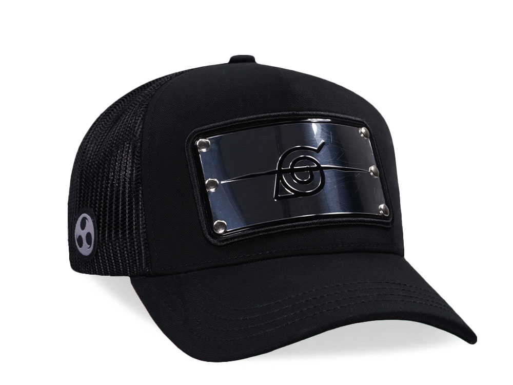 Capslab Naruto Konoha Headband Trucker Snapback Casquette