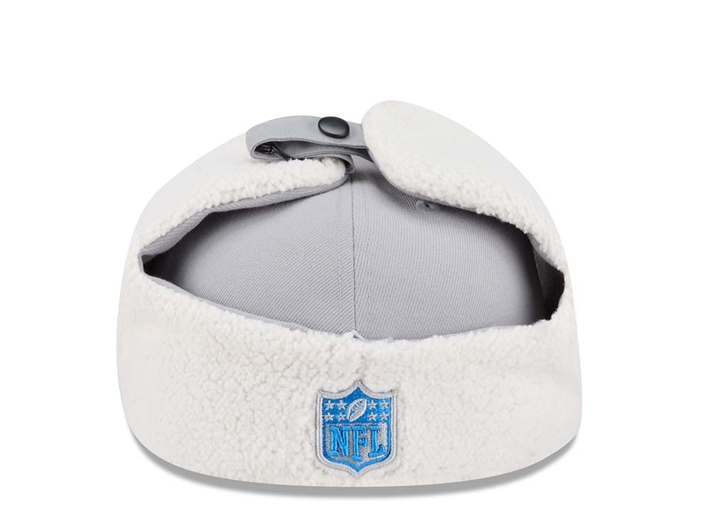 New Era Detroit Lions Classic Gray 59Fifty Dogear Fitted Casquette