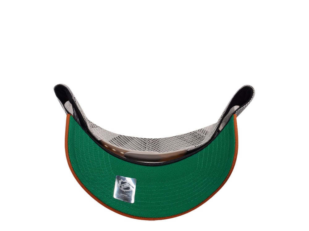 New Era Chicago Blackhawks Classic Rust Trucker Edition 9Forty A Frame Snapback Casquette