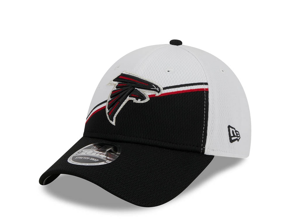 New Era Atlanta Falcons NFL Sideline 2023 Black White  9Forty Snapback Casquette