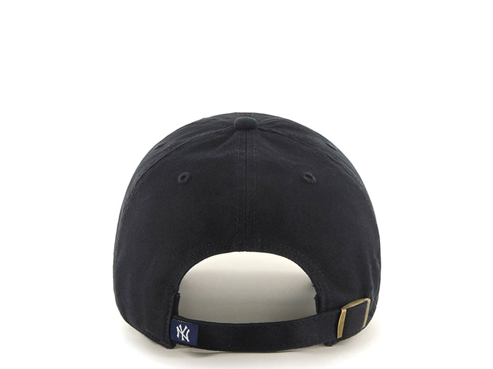 47Brand New York Yankees Clean Up Black Strapback Casquette