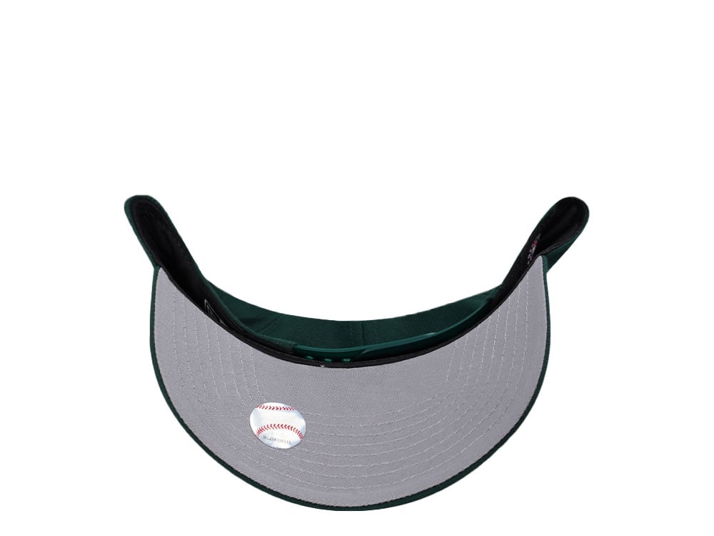 New Era Chicago Cubs Be Alert Green Metallic Edition 9Forty A Frame Snapback Casquette