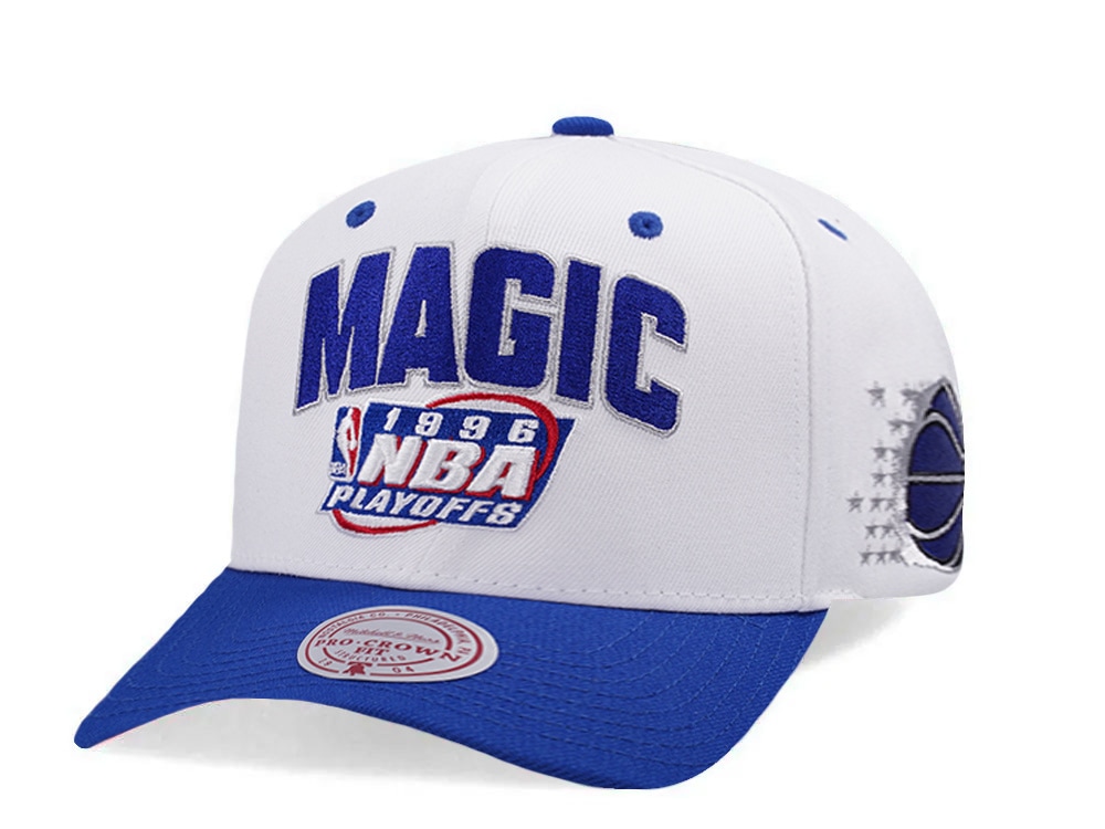 Mitchell & Ness Orlando Magic NBA Playoffs 1996 Chrome Two Tone Editon Pro Crown Fit Snapback Casquette