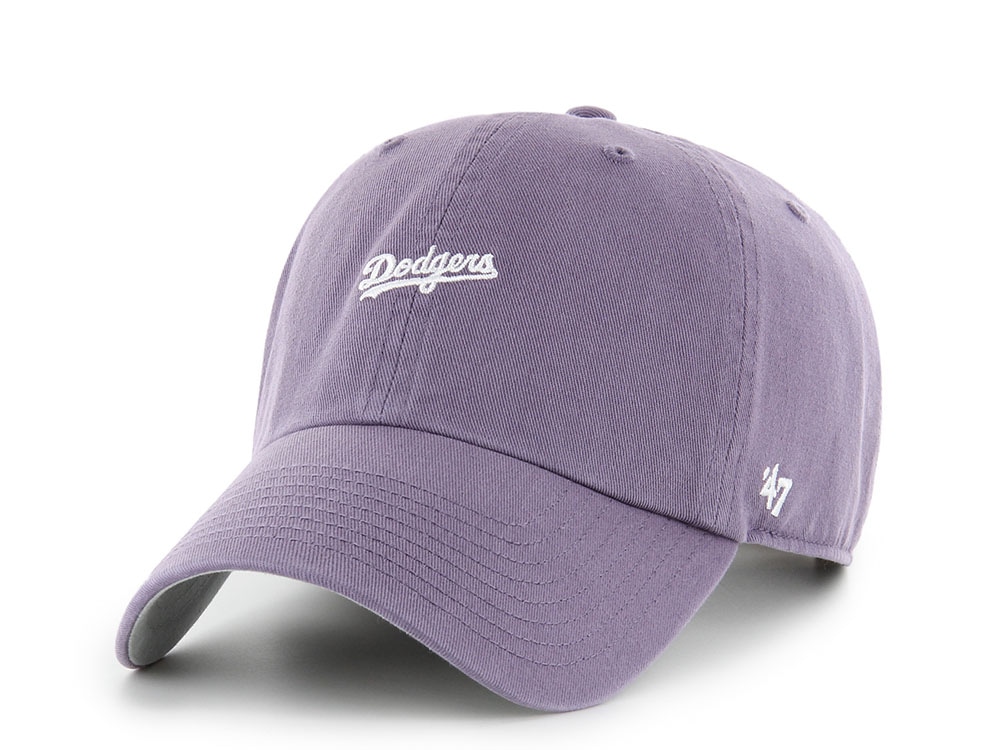 47Brand Los Angeles Dodgers Iris Base Runner Edition Clean Up Strapback Casquette