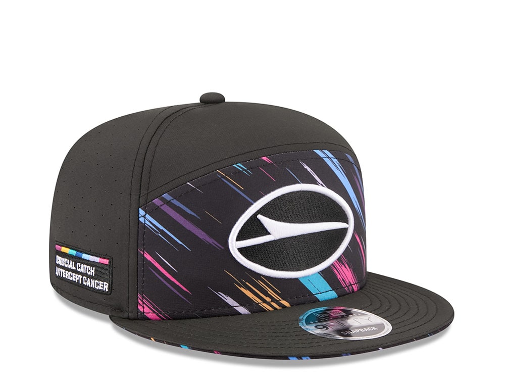 New Era New York Jets Crucial Catch 2026 Black Edition 9Fifty Split Panel Snapback Casquette