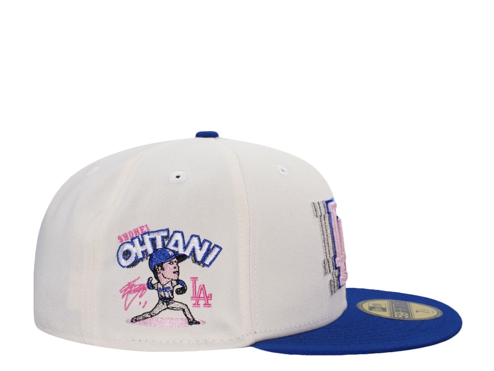 New Era Los Angeles Dodgers Ohtani Chrome Two Tone Edition 59Fifty Fitted Casquette