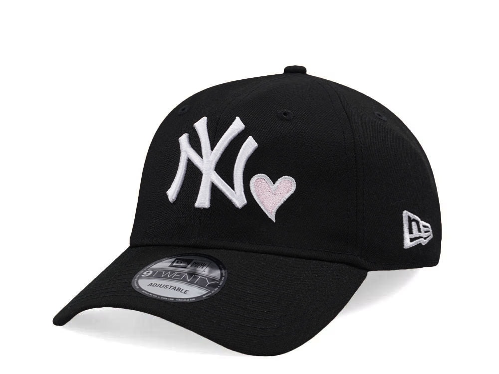 New Era New York Yankees Pink Heart Prime Edition 9Twenty Strapback Casquette