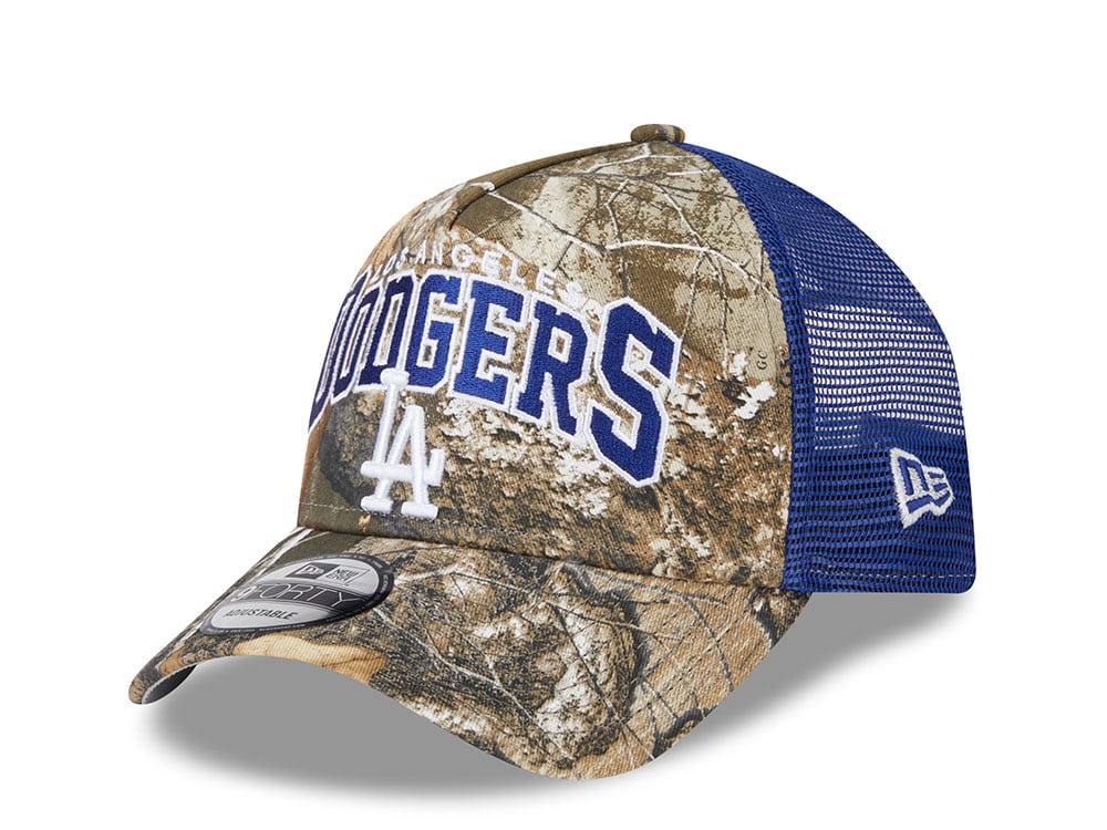 New Era Los Angeles Dodgers Realtree Edition 9Forty A Frame Trucker Snapback Casquette