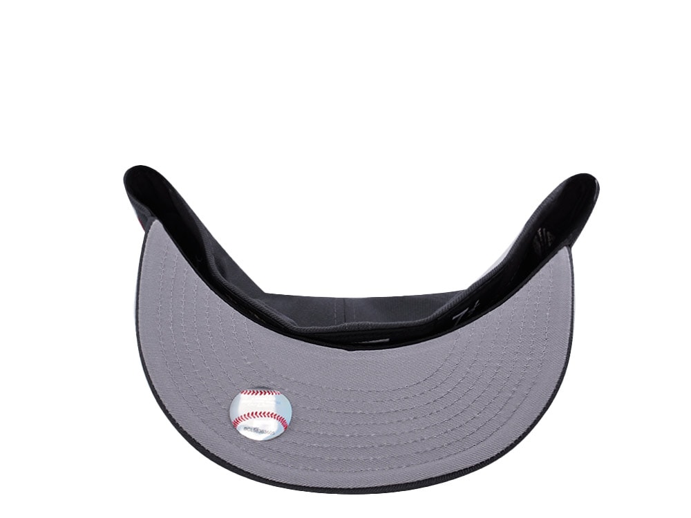 New Era Anaheim Angels 40th Anniversary Dark Gray Prime Edition 59Fifty Fitted Casquette
