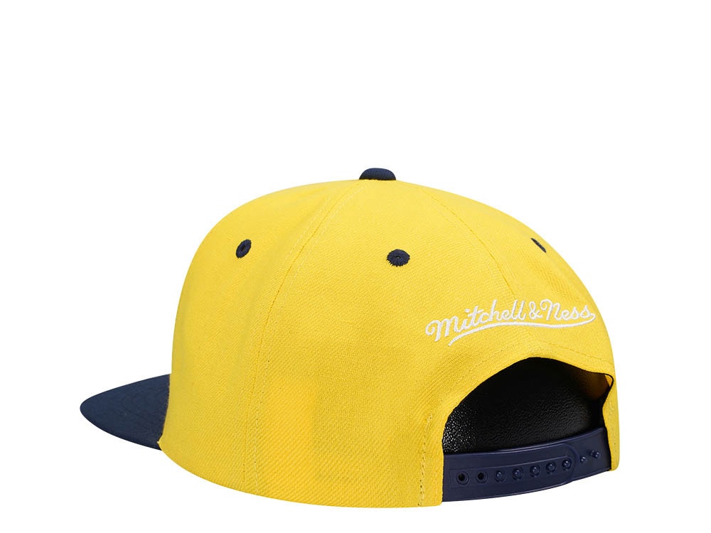 Mitchell & Ness University of Michigan Transcript Two Tone Snapback Casquette