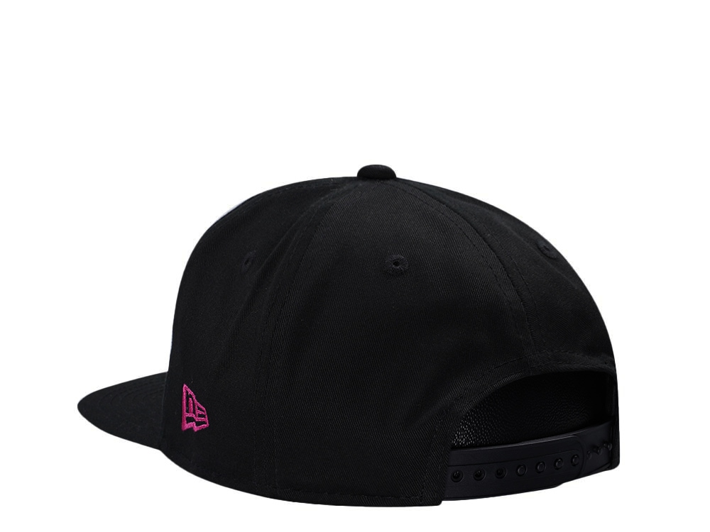 New Era Miami Heat Black Prime Edition Golfer Snapback Casquette