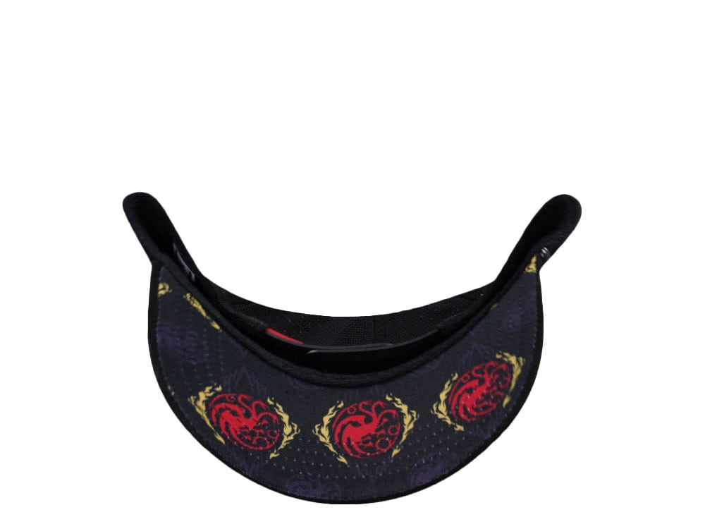 Capslab House Of The Dragon Emblem Black Trucker Snapback Casquette