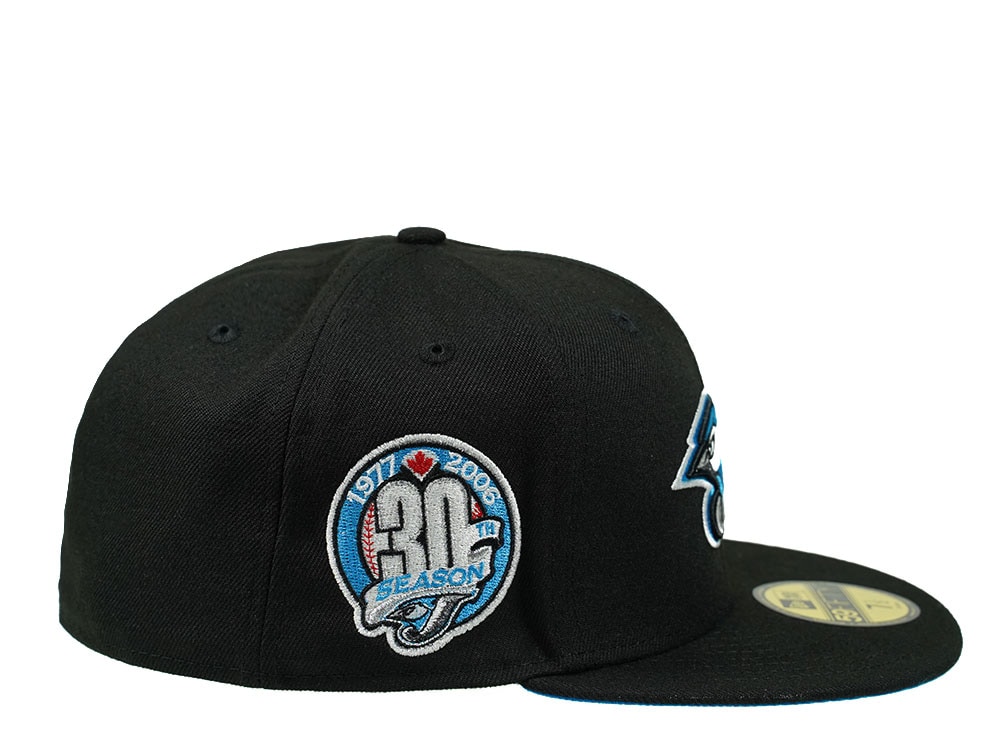 New Era Toronto Blue Jays 30th Season Black and Blue 59Fifty Fitted Casquette