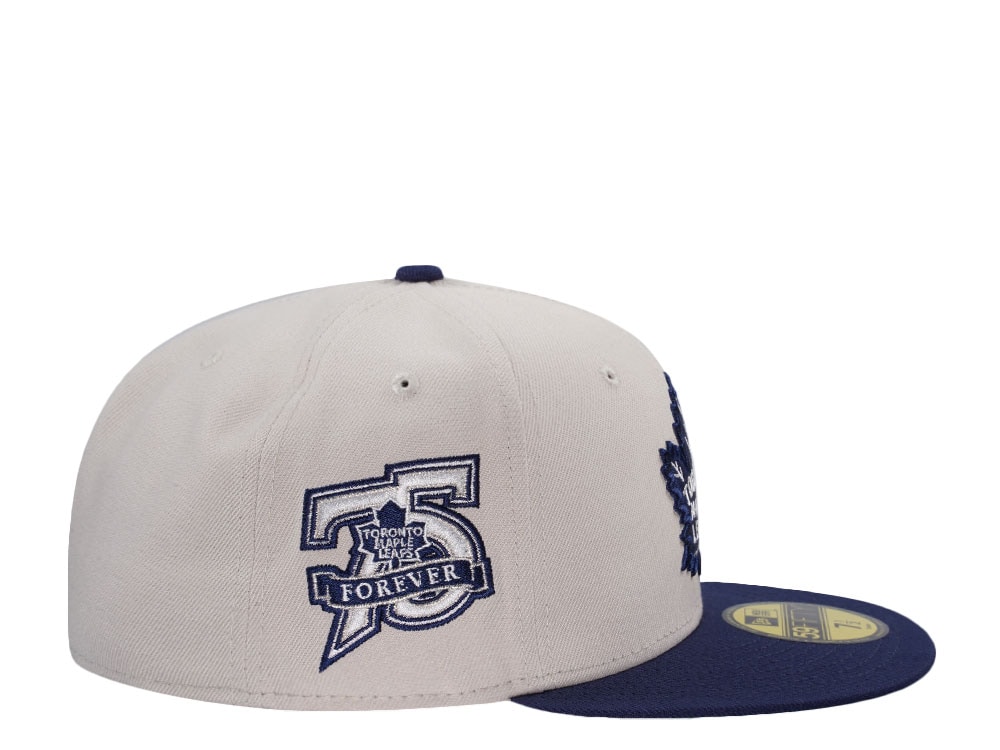 New Era Toronto Maple Leafs 75th Anniversary Stone Two Tone Edition 59Fifty Fitted Casquette