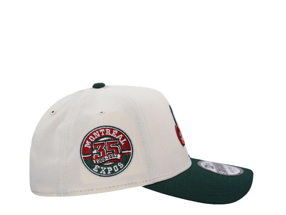 New Era Montreal Expos 35th Anniversary Chrome Two Tone Edition 9Forty A Frame Snapback Casquette