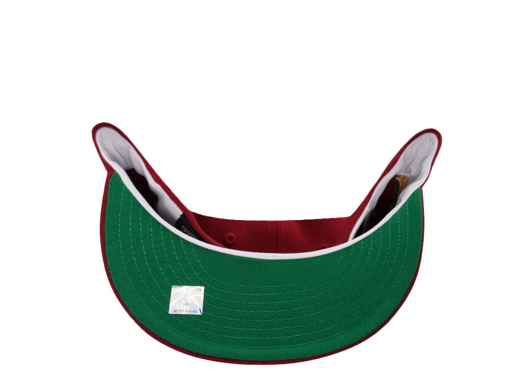 New Era Seattle Supersonics Western Conference Red Prime Edition 59Fifty Fitted Casquette