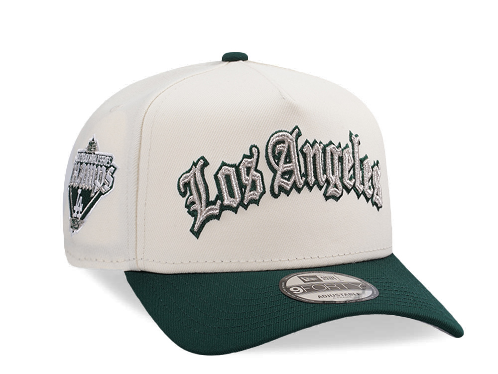 New Era Los Angeles Dodgers World Series 2025 Chrome Two Tone Edition 9Forty A Frame Snapback Casquette