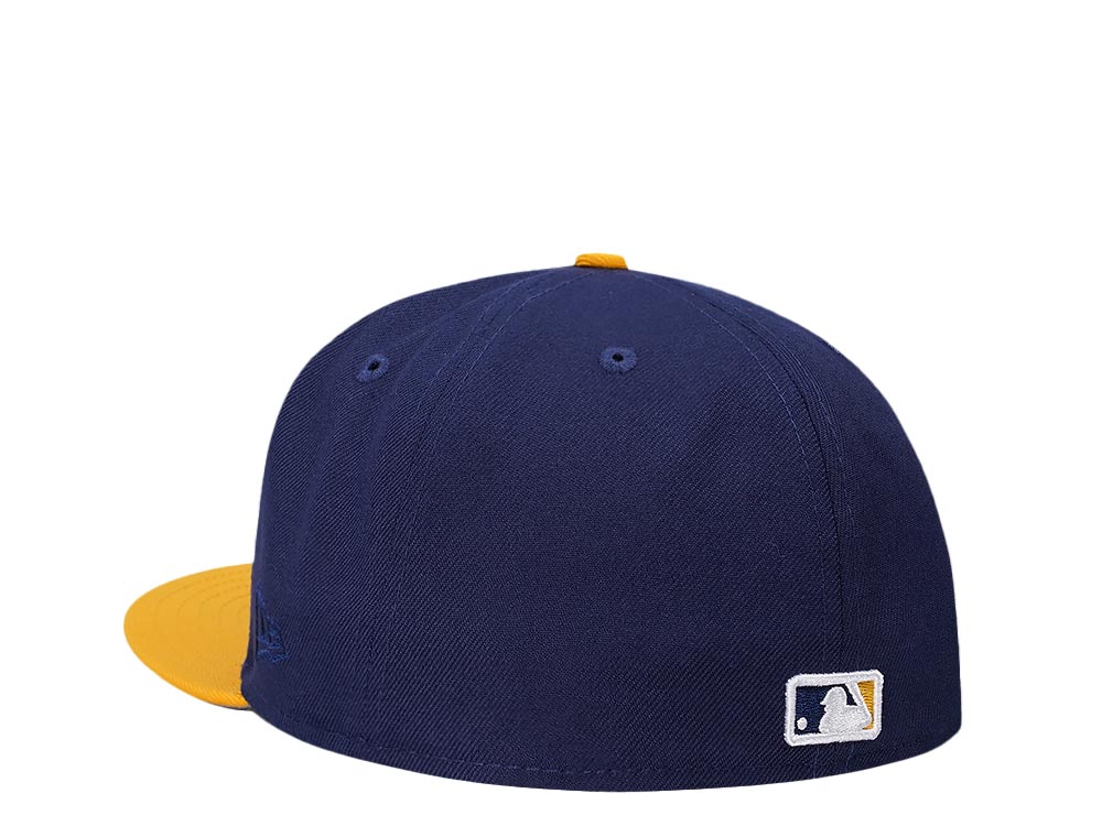 New Era Milwaukee Brewers 50th Anniversary Two Tone Classic Edition 59Fifty Fitted Casquette