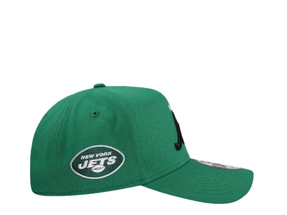 New Era New York Jets Script Green Edition 9Forty A Frame Snapback Casquette