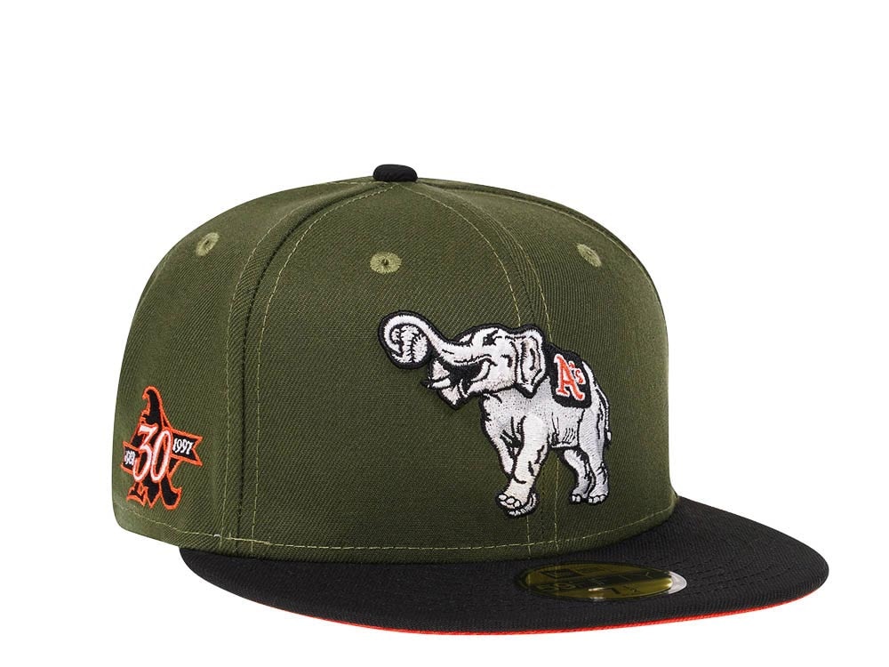 New Era Oakland Athletics 30th Anniversary Rifle Two Tone Edition 59Fifty Fitted Casquette