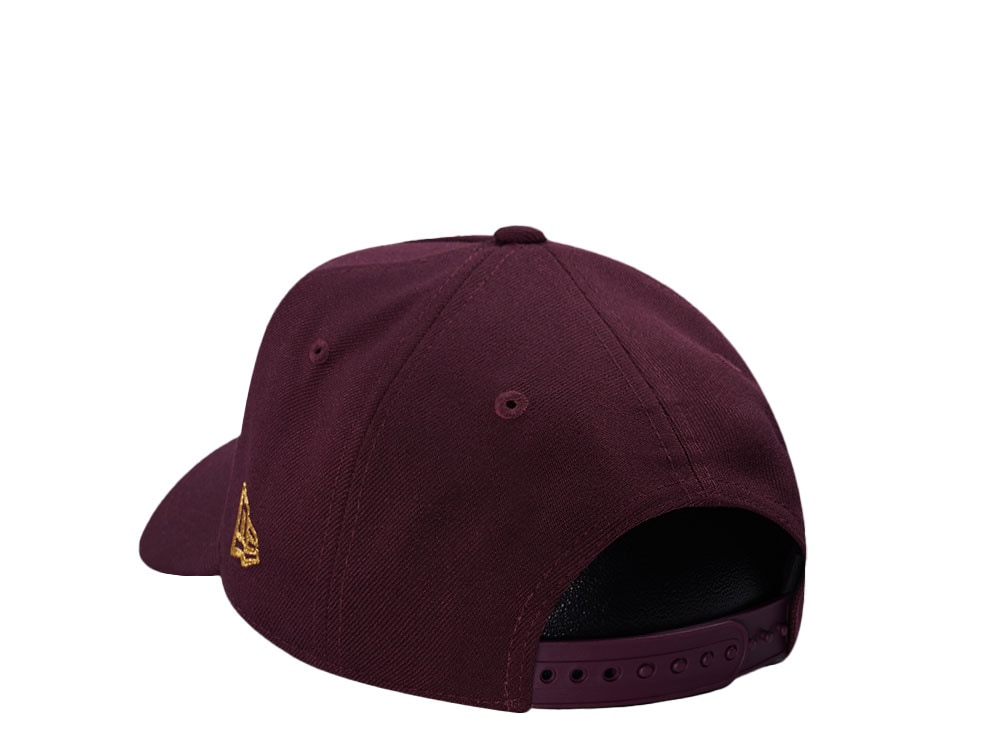 New Era Chicago Bulls 6x Champs Maroon Prime Edition 9Forty A Frame Snapback Casquette