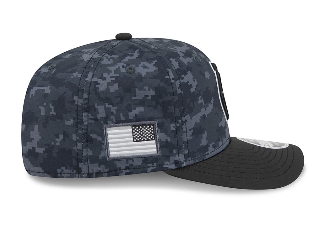 New Era Indianapolis Colts NFL Salute to Service 2026 Digi Camo Black 9Seventy Stretch Snapback Casquette