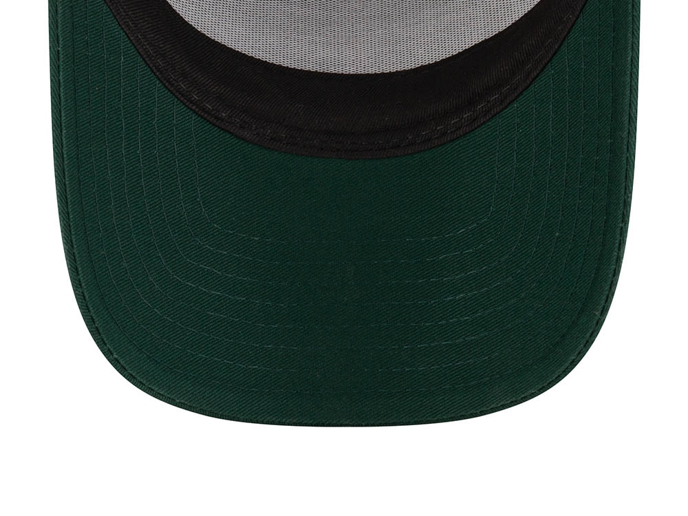 New Era Sport Fishing Patch Green 9Forty A Frame Trucker Snapback Casquette
