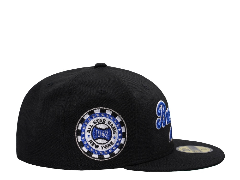 New Era Brooklyn Dodgers All Star Game 1942 Wool Black Throwback Edition 59Fifty Fitted Casquette