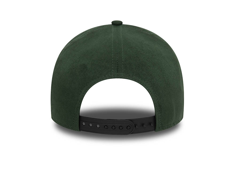 New Era Los Angeles Dodgers Faux Suede Edition Green 9Forty A Frame Snapback Casquette