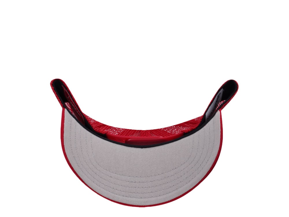 American Needle Mack Trucks Red Valin Trucker Snapback Casquette