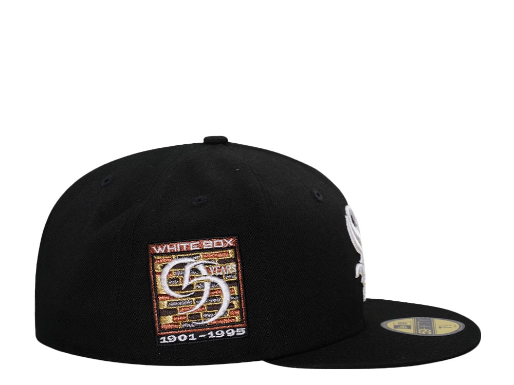 New Era Chicago White Sox 95 Years Black Brick Edition 59Fifty Fitted Casquette