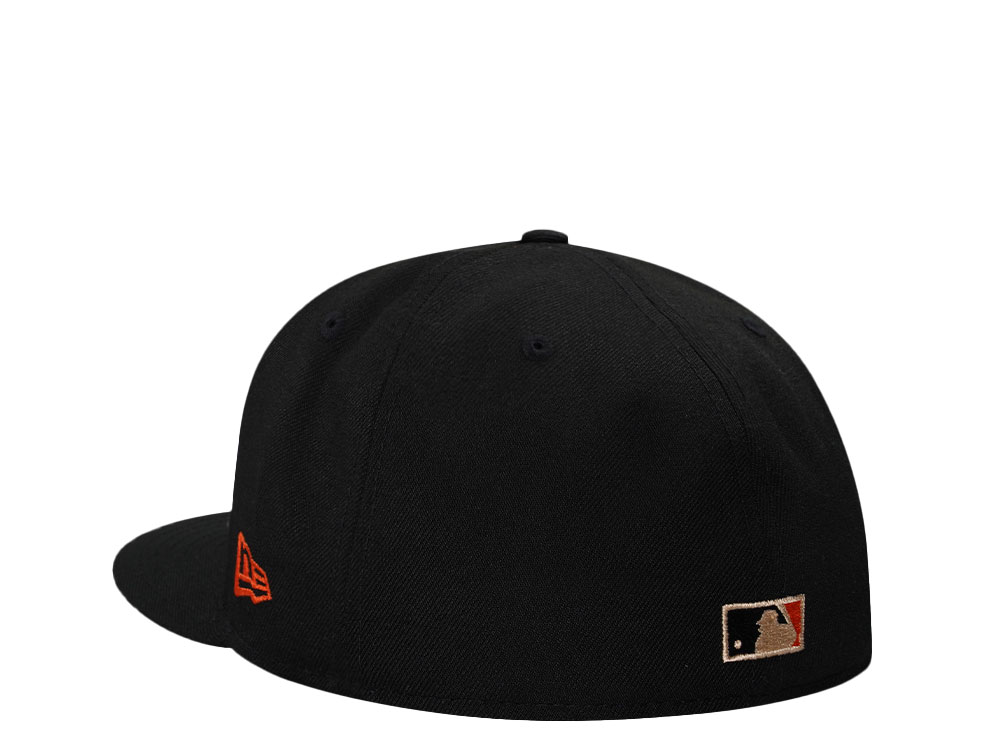 New Era Baltimore Orioles 20th Anniversary Camden Yards Black Throwback Edition 59Fifty Fitted Casquette