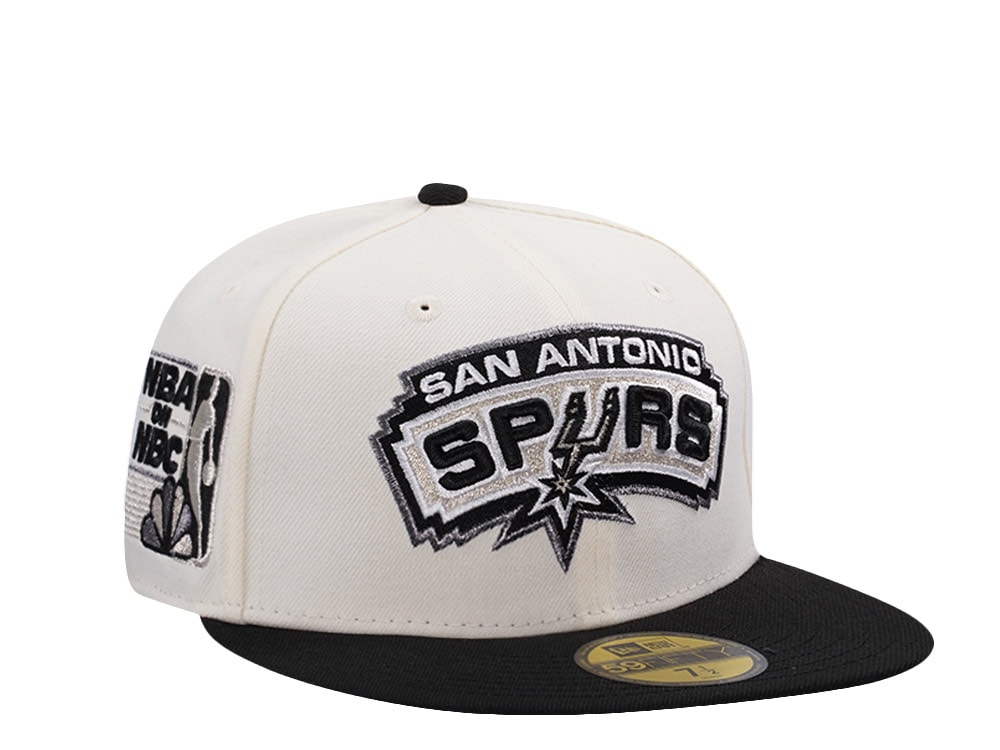 New Era San Antonio Spurs NBA on NBC Chrome Two Tone Edition 59Fifty Fitted Casquette