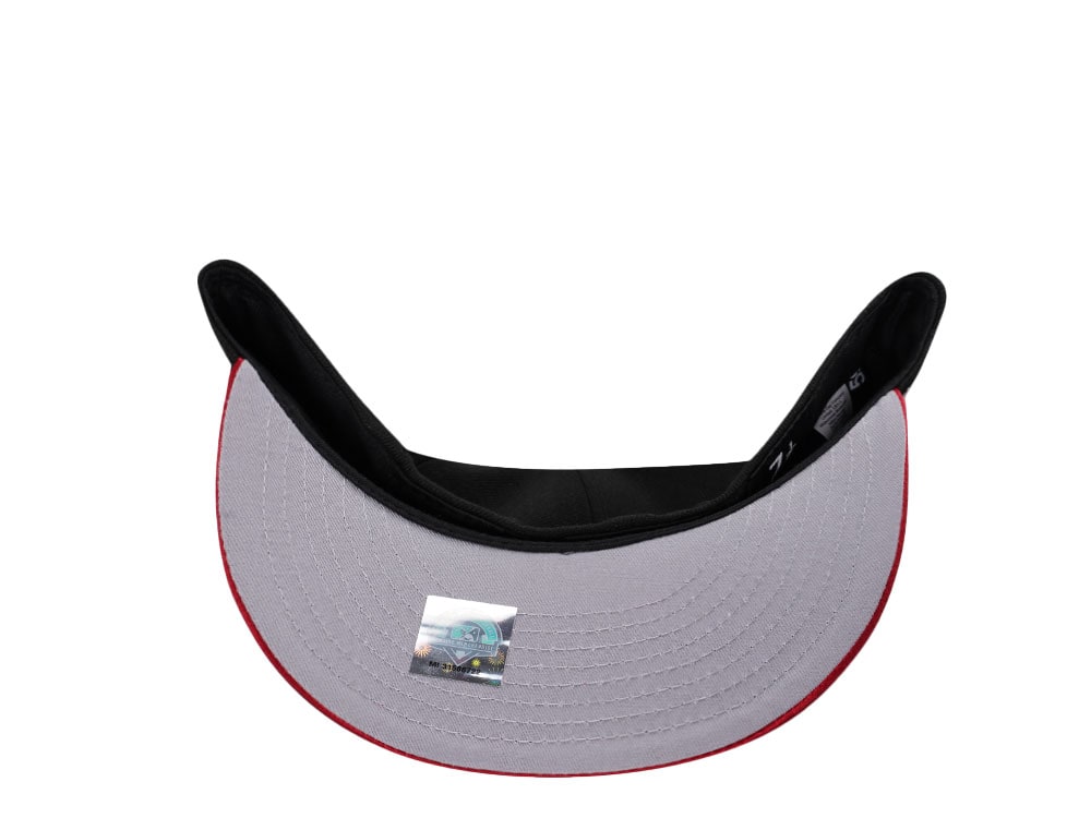 New Era Fayetteville Woodpeckers Horror Pack Satin Brim Edition 59Fifty Fitted Casquette
