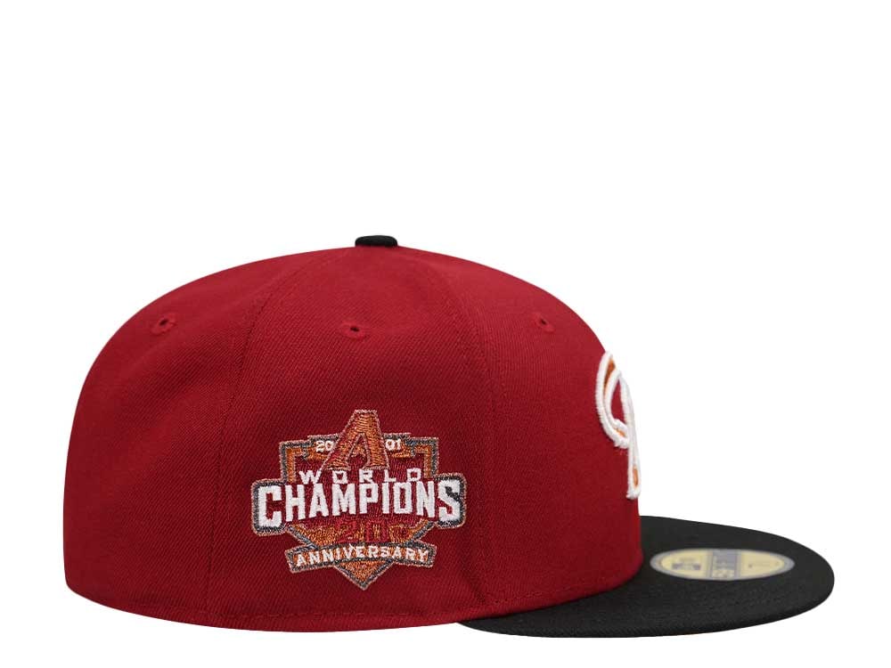 New Era Arizona Diamondbacks 20th Anniversary Metallic Platinum Two Tone Edition 59Fifty Fitted Casquette