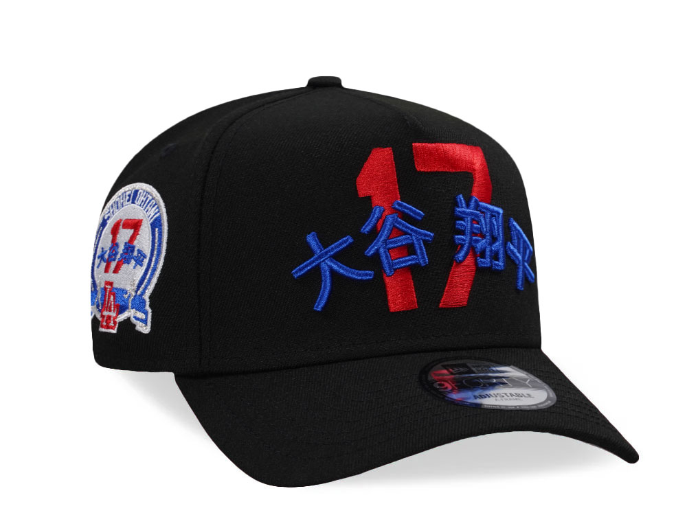 New Era Los Angeles Dodgers Classic Black Ohtani Edition 9Forty A Frame Snapback Casquette
