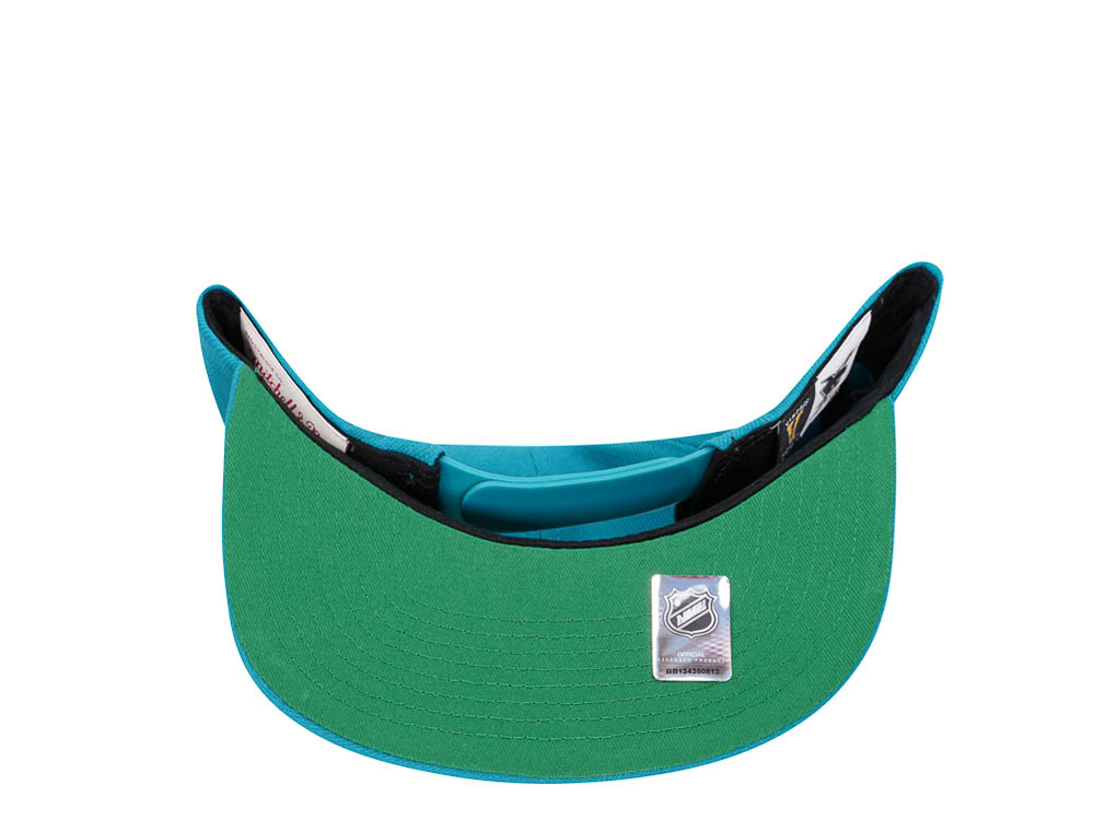 Mitchell & Ness San Jose Sharks Alternate Flip Vintage Snapback Casquette