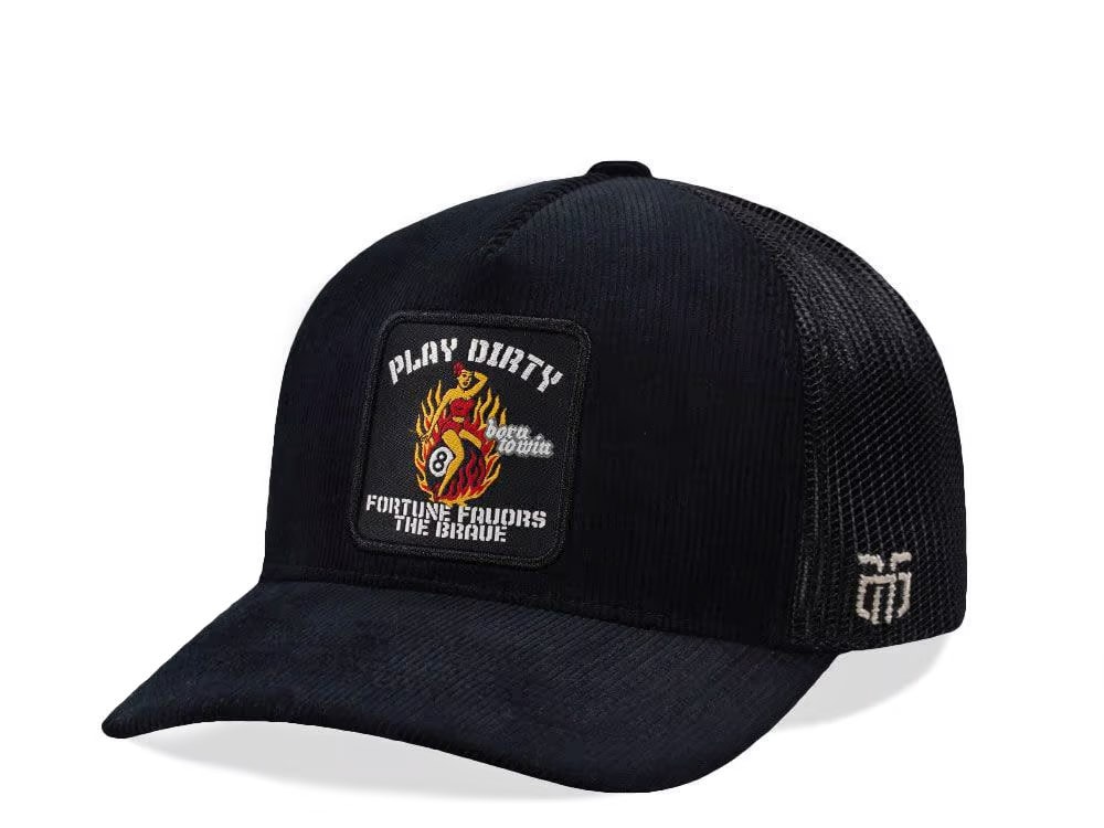 Parallel Union Play Dirty Black Edition Trucker Snapback Casquette