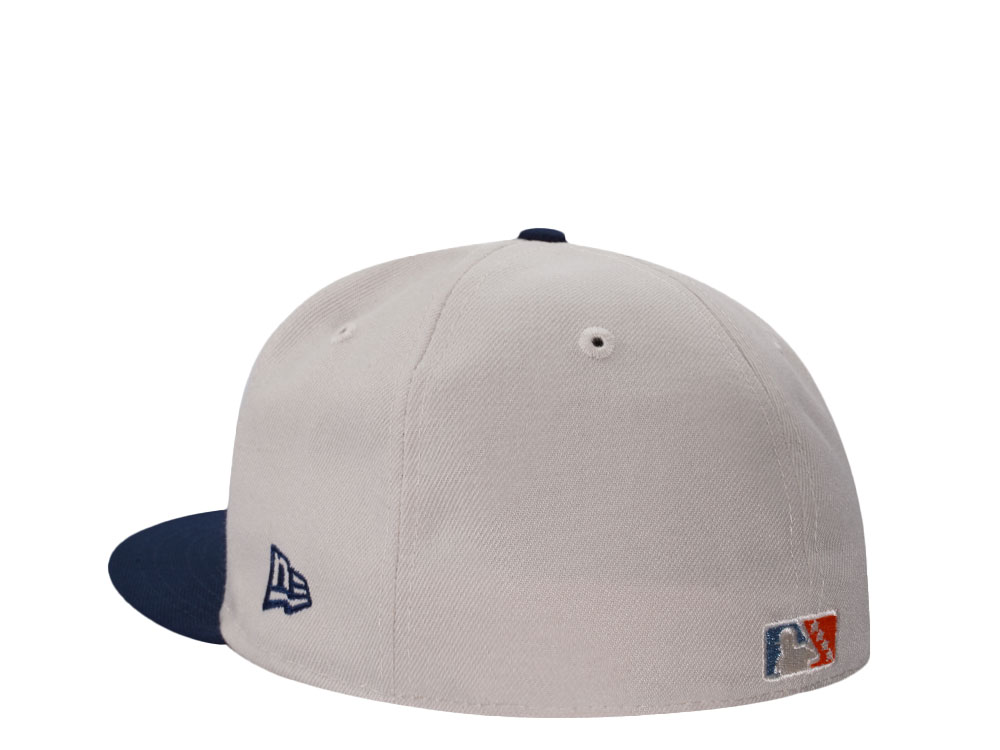 New Era Worcester Red Sox Inaugural Season Stone Two Tone Edition 59Fifty Fitted Casquette