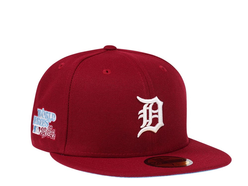 New Era Detroit Tigers World Series 1984 Smooth Red Edition 59Fifty Fitted Casquette