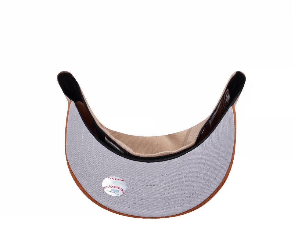 New Era Boston Red Sox All Star Game 1999 Pumpkin Spice Edition Pre Curved 59Fifty Fitted Casquette