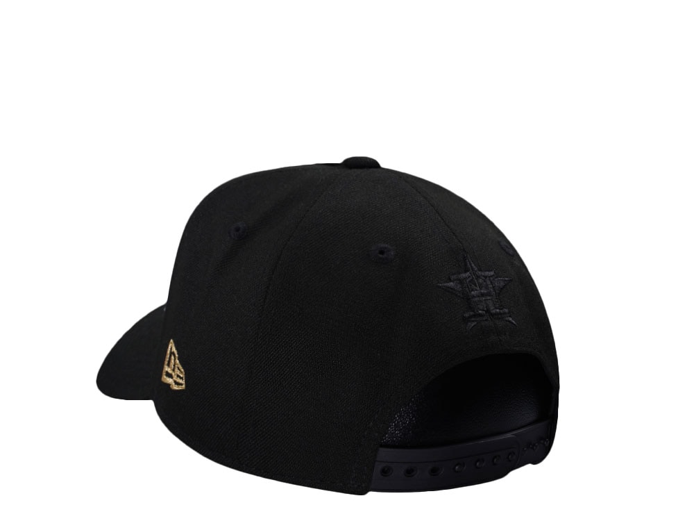 New Era Houston Astros Astrodome Anniversary Gold Drip Prime Edition 9Forty A Frame Snapback Casquette