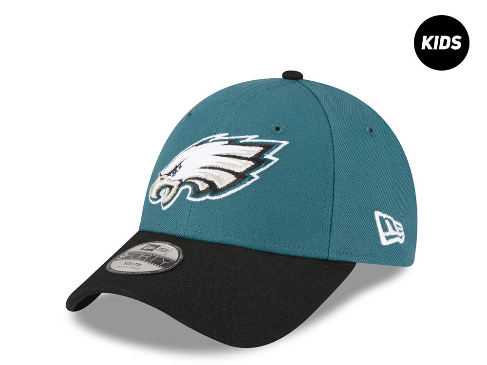 New Era Philadelphia Eagles Two Tone Kids 9Forty Strapback Casquette