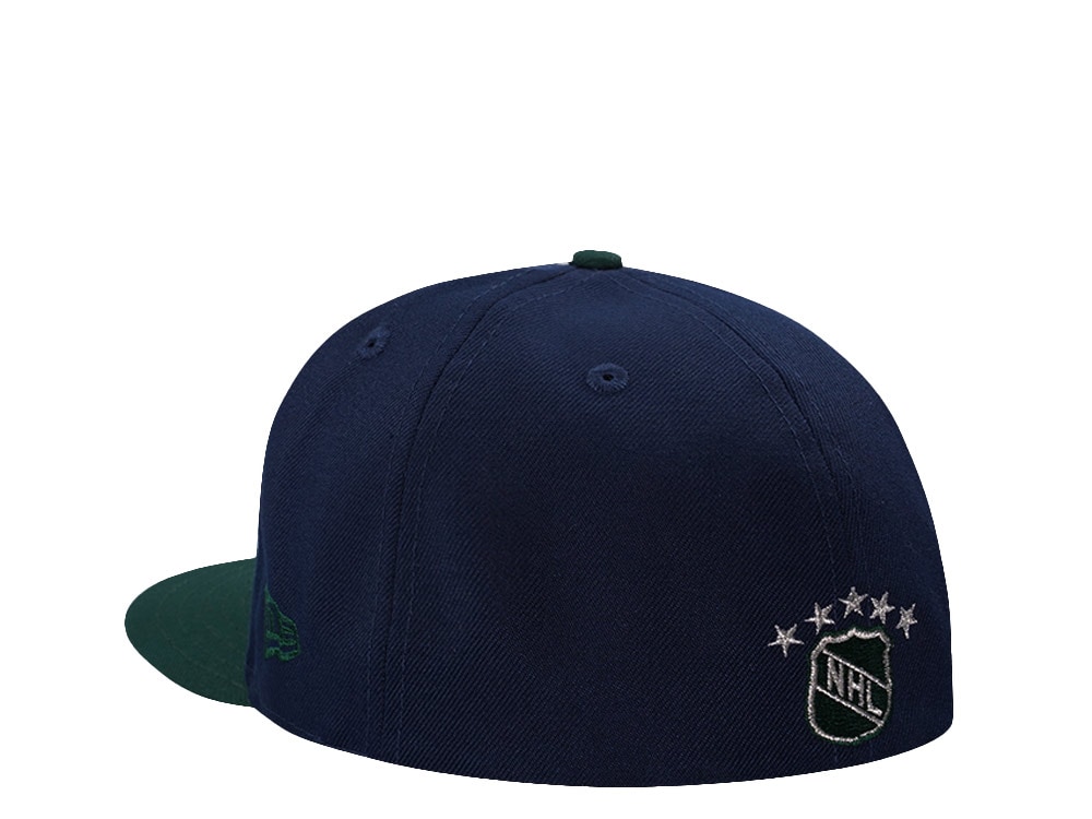 New Era Hartford Whalers 10th Anniversary Navy Two Tone Edition 59Fifty Fitted Casquette