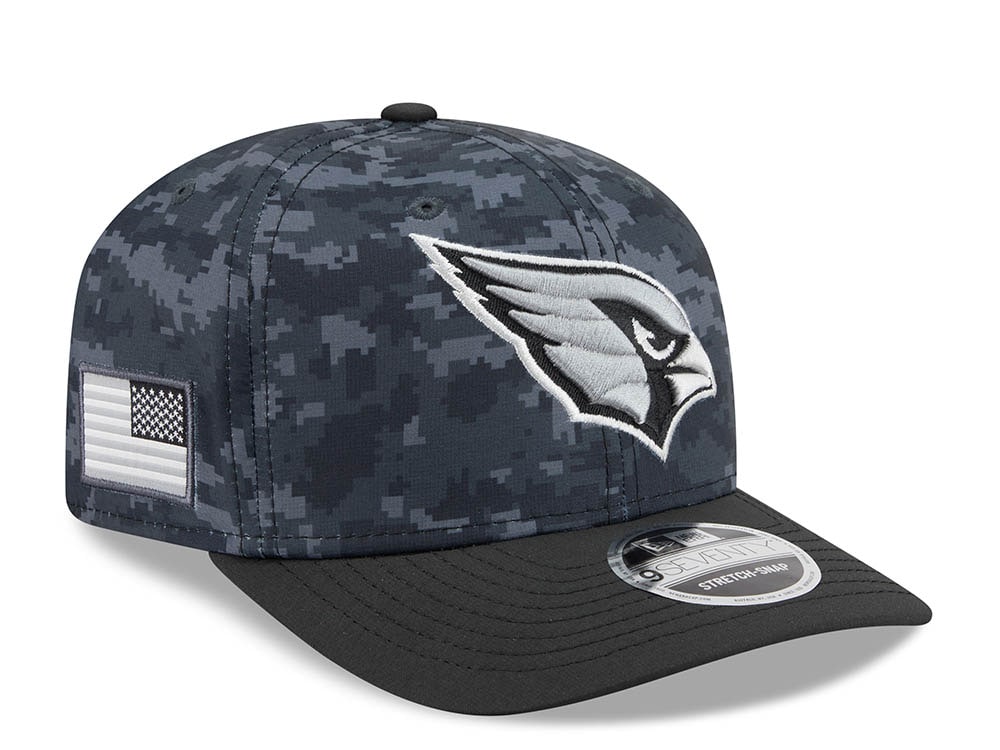 New Era Arizona Cardinals NFL Salute to Service 2026 Digi Camo Black 9Seventy Stretch Snapback Casquette