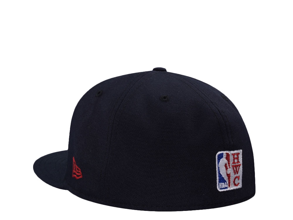 New Era Houston Rockets Metallic Navy Prime Edition 59Fifty Fitted Casquette